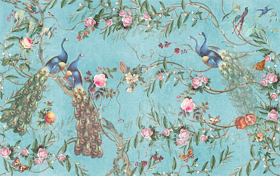 Панно AG-CS-008, Chinoiserie, Design Studio 3D