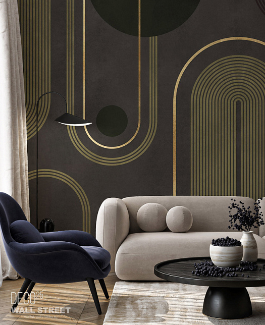 Фотообои в интерьере артикул DECO 25 9, DECO 25, Wall street