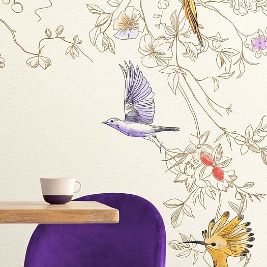 Фотообои в интерьере артикул Blossom 29, BLOSSOM, Wall street Фотообои в интерьере артикул Blossom 29, BLOSSOM, Wall street