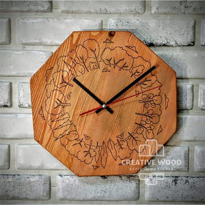 Картины 9, Часы, Creative Wood Картины 9, Часы, Creative Wood