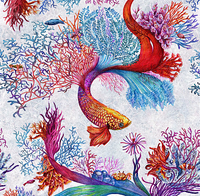 Фотообои CORALS 3, KIDS, Factura